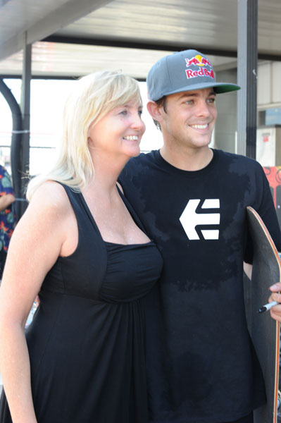 Girls of all ages are fans of Sheckler